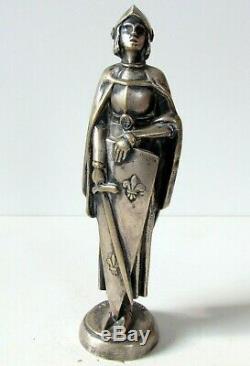 1915 Real del Sarte mascotte automobile car mascot hood ornament bronze art deco