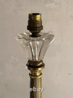 1950 MAISON JANSEN LAMPADAIRE ART-DECO NEO-CLASSIQUE SHABBY-CHIC Adnet Bagues