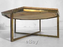 1970 Romeo Rega Table Basse Moderniste Shabby-chic Constructiviste