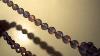40 Rare Vtg Art Deco Czech Faceted Saphiret Bead Necklace Sterling Clasp