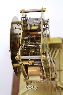 Ancienne Pendule A Sonnerie Schatz & Sohne A 8 Marteaux Clock Germany Bronze