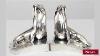 Antique Pair Of French Art Deco Bronze Silver Plate Bookends
