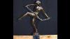 Art Deco Bronze Sash Dancer Signed