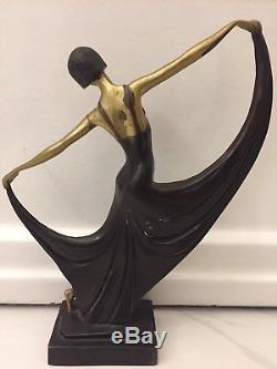 Bronze Danseuse Art Deco Art Nouveau