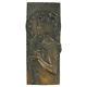 Bronze Mackintosh Plaque Art Deco Nouveau Wall Plaques Rennie H24cm Figure 01316