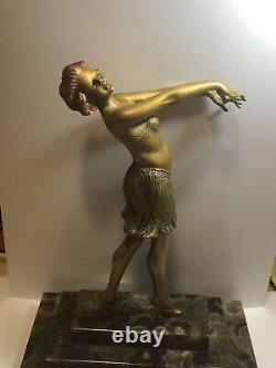 Danseuse Art Deco Bronze