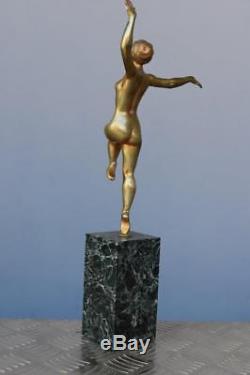 Danseuse en bronze Art déco 1930