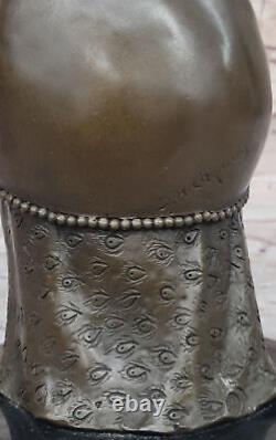 Français Joan De Arc Catholique Bronze Marbre Sculpture Par Chiparus Art Déco