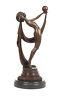 Hot Cast Bronze Art Deco Balancing Lady Statue Sculpture Preiss