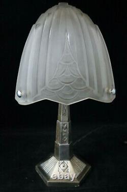 Lampe Art Deco signée Schneider
