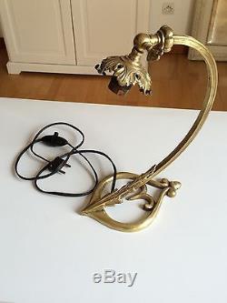 Lampe Bronze Vintage French Art Deco France Lamp