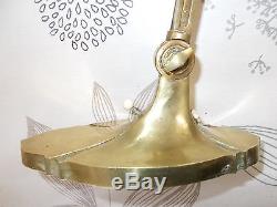 Lampe bronze art nouveau art deco pate de verre Muller no daum no Schneider