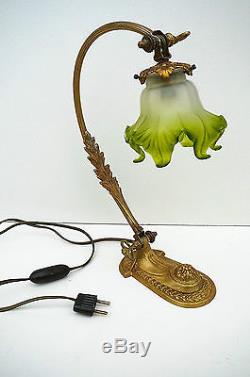Lampe bronze art nouveau/deco style Charles Ranc