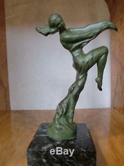 Max le verrier bronze art deco ISA