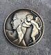 Médaille Bronze Art Déco Cupidon Signée M. Dalannoy