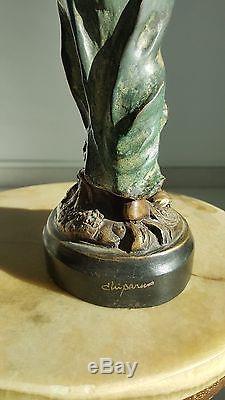 Original 1920/30 Art Déco Bronze Statue by Chiparus