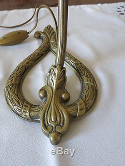 PIED DE LAMPE bronze doré art déco/art nouveau(début 20e)