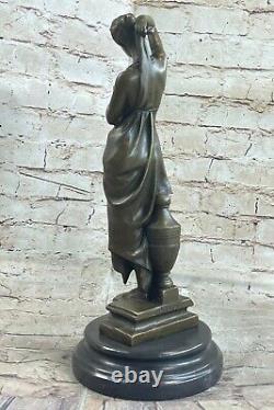 Phryne Bronze Statue Musée Réplique Art Déco Nu Femelle Décor Figure Sculpture