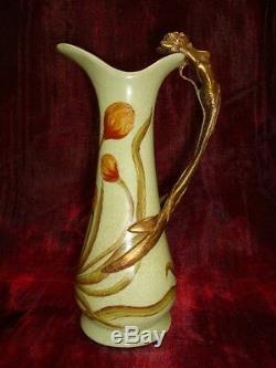 Pichet Cruche Figurine Sirene Nue Sexy Style Art Deco Style Art Nouveau