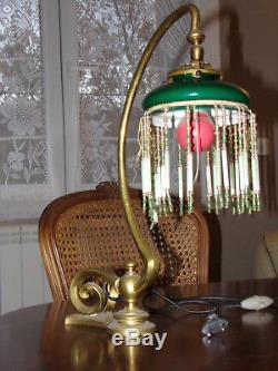 Rare Lampe à Pampilles Art deco de Maison Close Lamp Art deco of Closed House