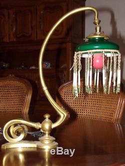 Rare Lampe à Pampilles Art deco de Maison Close Lamp Art deco of Closed House
