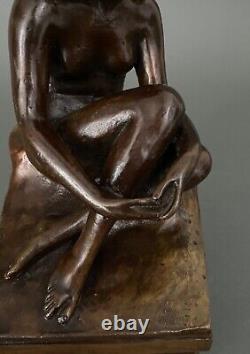 Sculpture Art déco en bronze Egidio Pozzi Garni Frères Éditeurs M3035