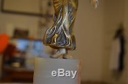 Sculpture art deco bronze Chryselephantine Louis Sosson danseuse égyptienne