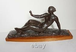 Sculpture en bronze Art déco, par Le Faguays, circa 1930