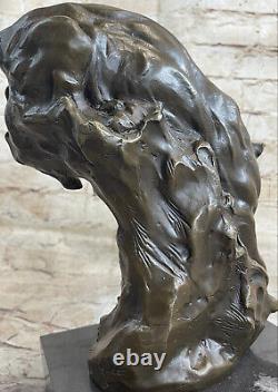 Statue Sculpture Cougar Faune Art Déco Style Art Nouveau Style Bronze