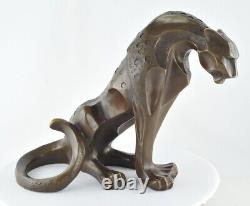 Statue en bronze Dragon Animalier Style Art Deco Style Art Nouveau Bronze Signe
