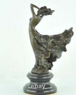 Statue en bronze Nue Danseuse Sexy Style Art Deco Style Art Nouveau Bronze