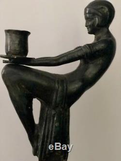 Statue, sculpture Art deco bronze