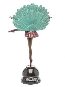 Statuette de ballerine style art déco bronze 56 cm
