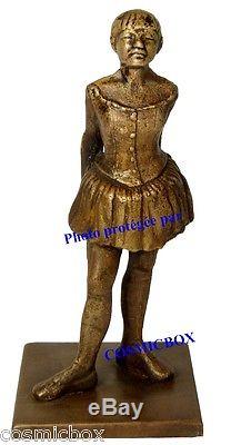 Statuette en bronze La PETITE DANSEUSE de 14 ans DEGAS statue figurine déco art