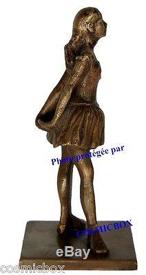 Statuette en bronze La PETITE DANSEUSE de 14 ans DEGAS statue figurine déco art