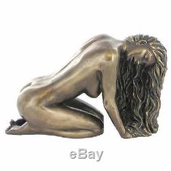 Suggest Naked Figure Art Deco Neuvou Sculpture Bronze Erotic Statue H10cm 01360