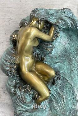Superbe, J. Itasse, Bronze, Figurine Ou Sculpture, Plat Art Déco Nouveau Affaire
