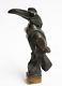 Toucan Sceau cachet en bronze ART DECO signé COLOTTE statuette statue